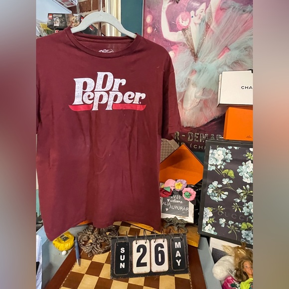 Dr. Pepper Logo T Shirt - Picture 1 of 4